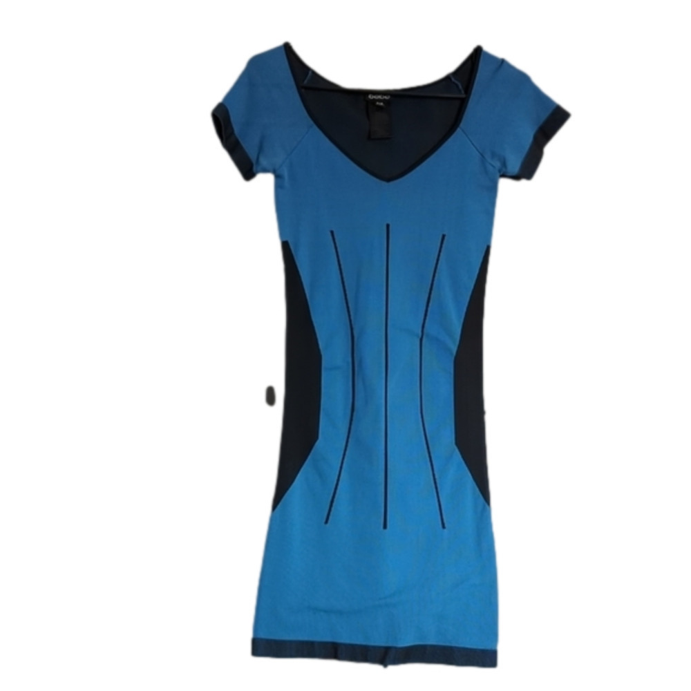 Bebe blue women's dress
